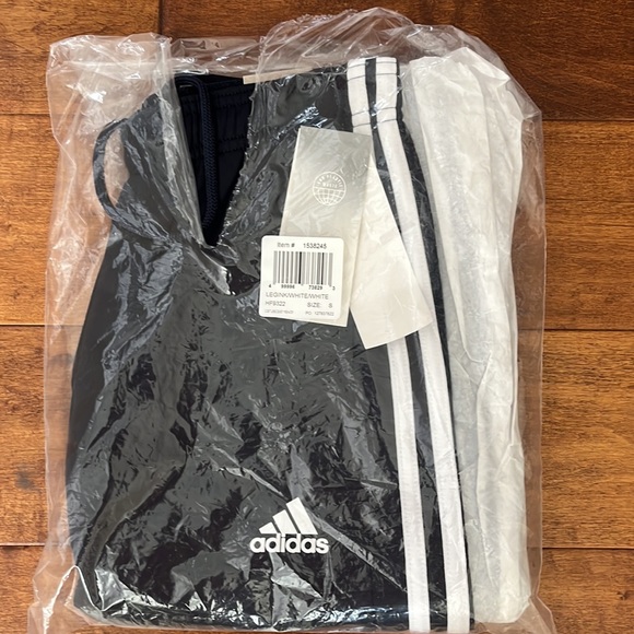 NWT ADIDAS Slim Tapered Track Pants Size S - Picture 6 of 9